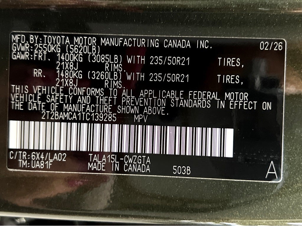 2026 Lexus RX 350 Luxury