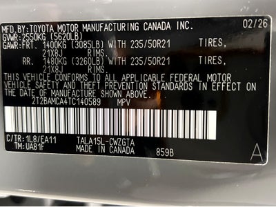 2026 Lexus RX 350 F SPORT Design