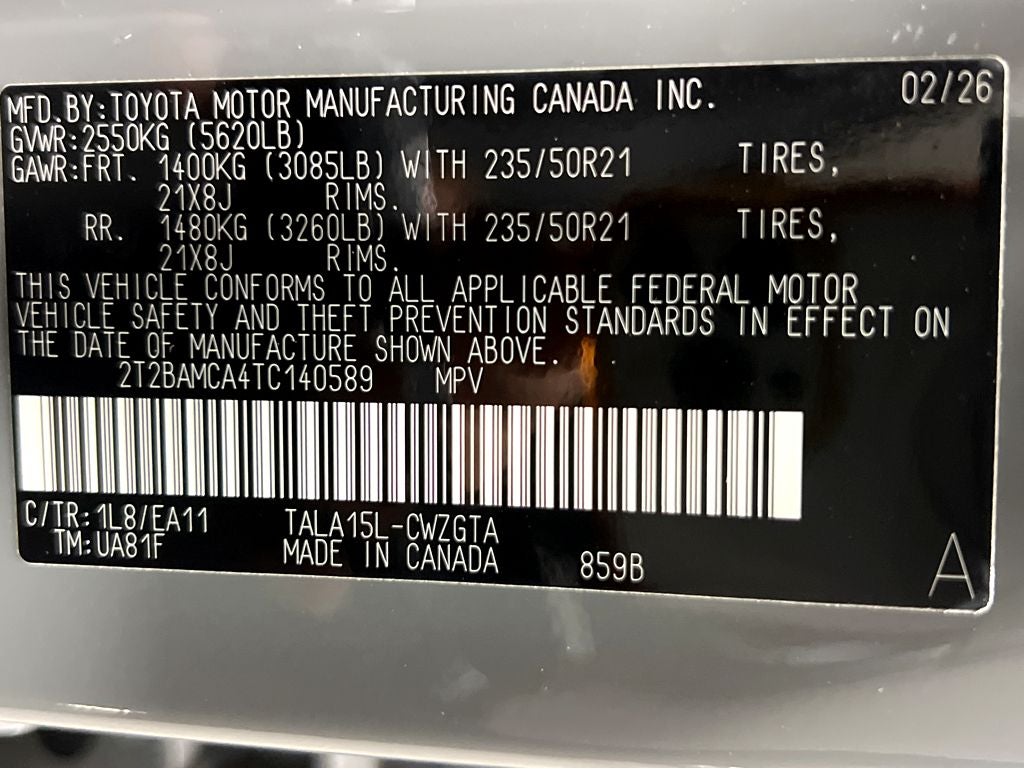 2026 Lexus RX 350 F SPORT Design