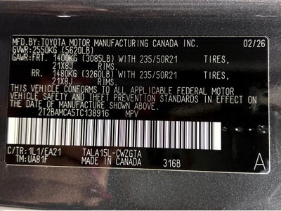 2026 Lexus RX 350 Premium