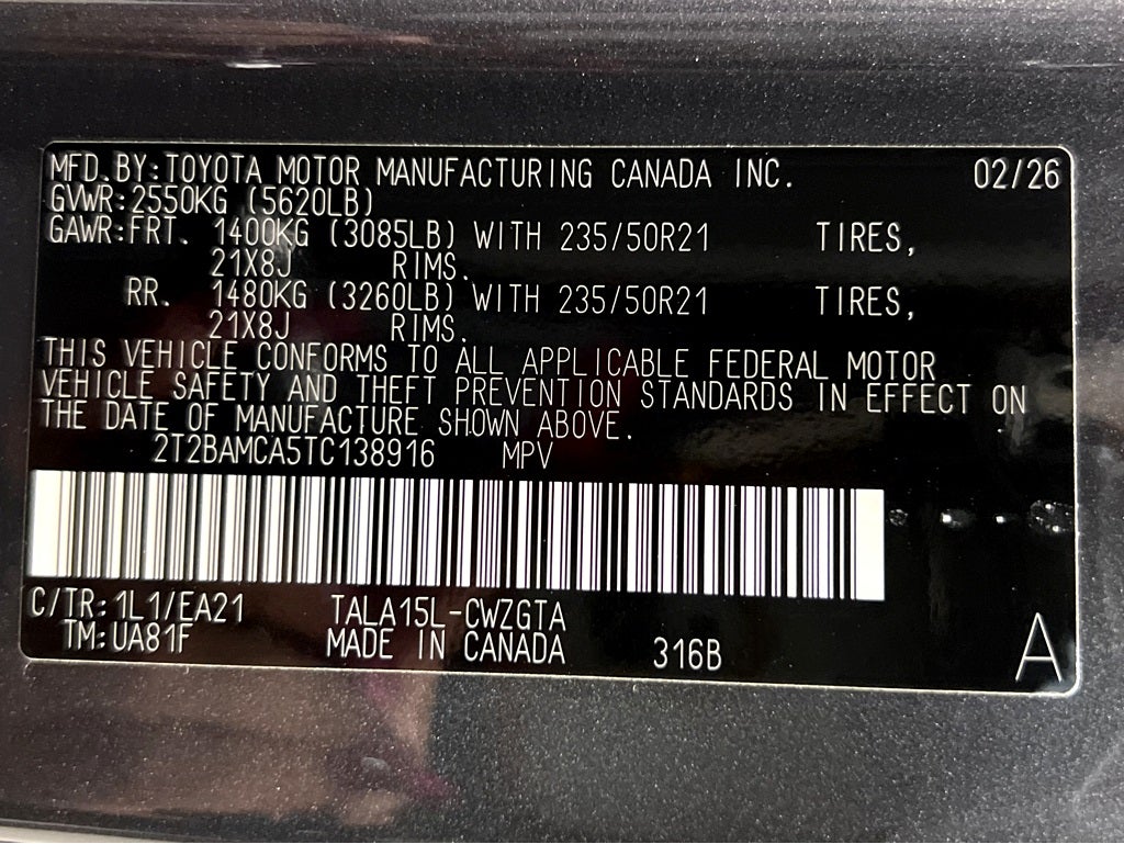 2026 Lexus RX 350 Premium