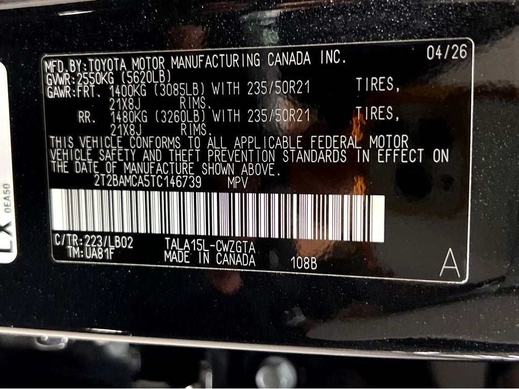 2026 Lexus RX 350 Premium+