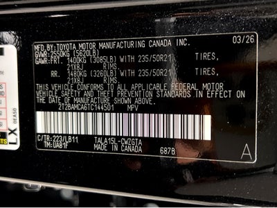 2026 Lexus RX 350 Premium+