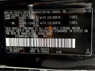 2026 Lexus RX 350 Premium