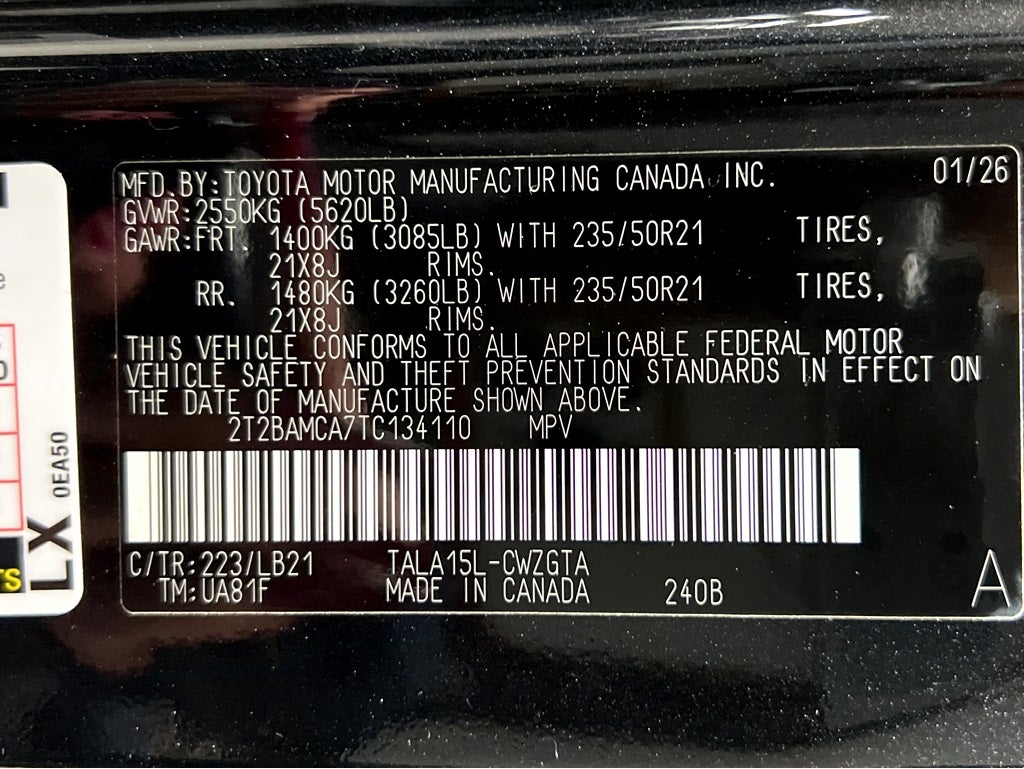 2026 Lexus RX 350 Premium+