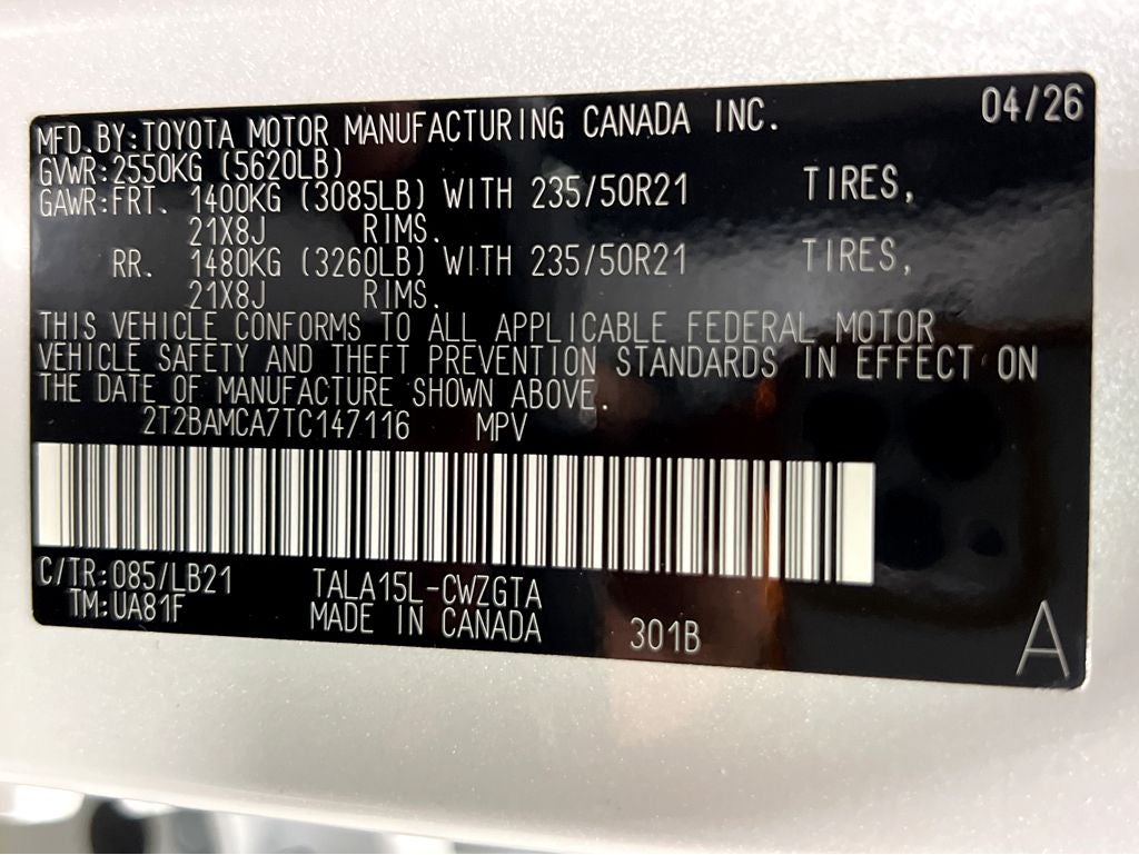 2026 Lexus RX 350 Premium+