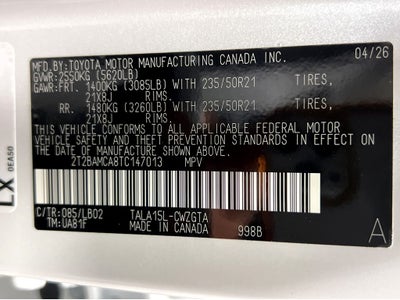 2026 Lexus RX 350 Premium+