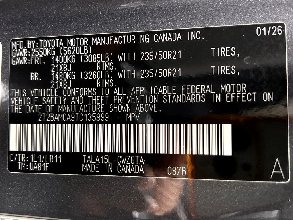 2026 Lexus RX 350 Premium+