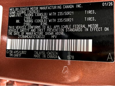 2026 Lexus RX 350 Premium+