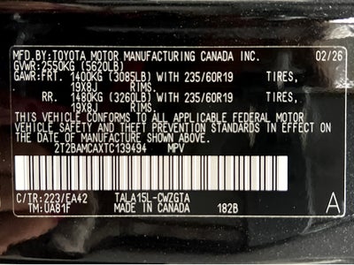 2026 Lexus RX 350 Premium