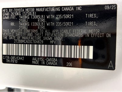 2025 Lexus RX 350h Premium