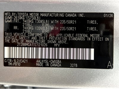 2026 Lexus RX 350h Premium