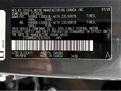 2026 Lexus RX 350h Premium