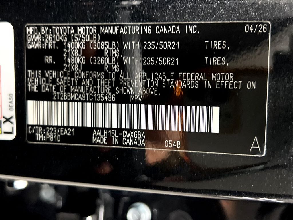 2026 Lexus RX 350h Premium