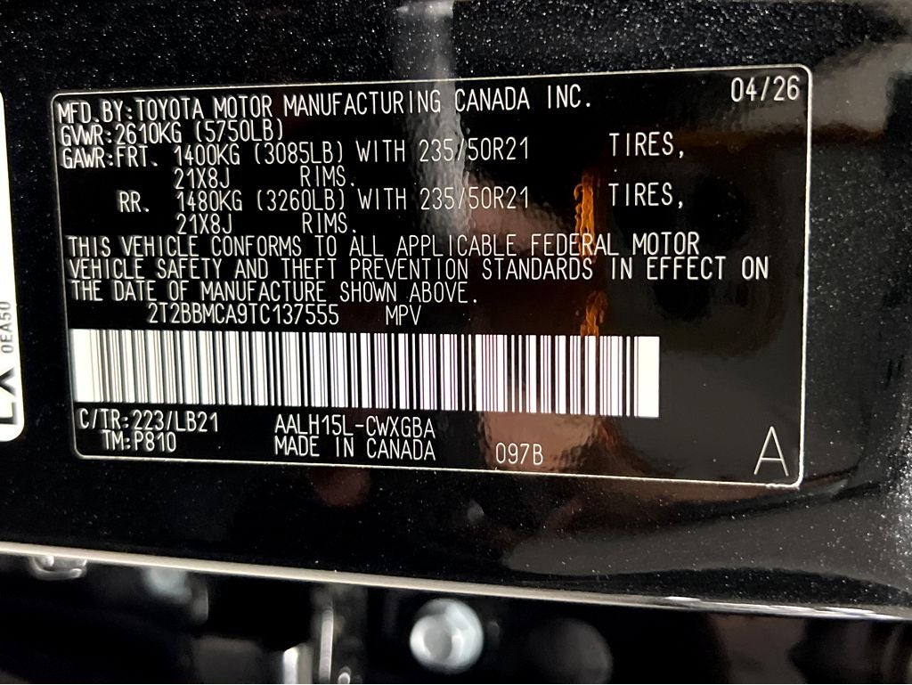 2026 Lexus RX 350h Premium+