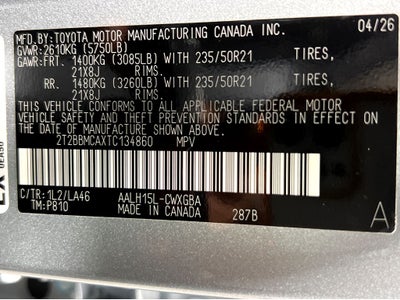 2026 Lexus RX 350h Luxury