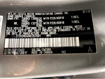 2022 Lexus RX 350 PREMIUM NAVI PANO