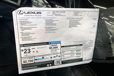 2026 Lexus TX 350 Premium