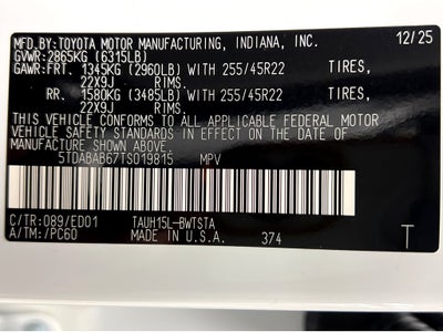 2026 Lexus TX 500h F SPORT Performance Premium