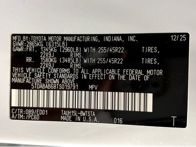 2026 Lexus TX 500h F SPORT Performance Premium