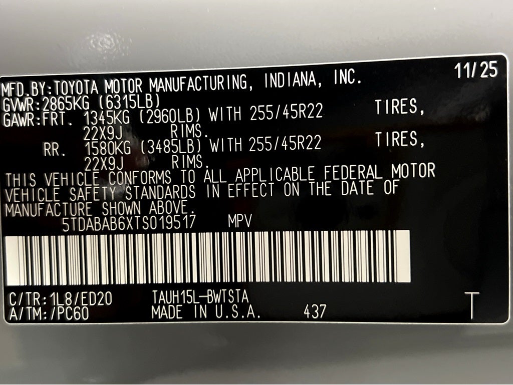 2026 Lexus TX 500h F SPORT Performance Premium