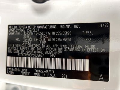 2023 Toyota Highlander Limited