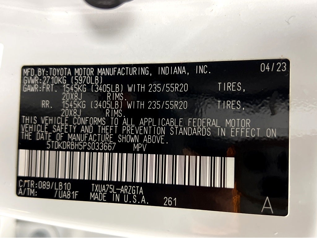 2023 Toyota Highlander Limited