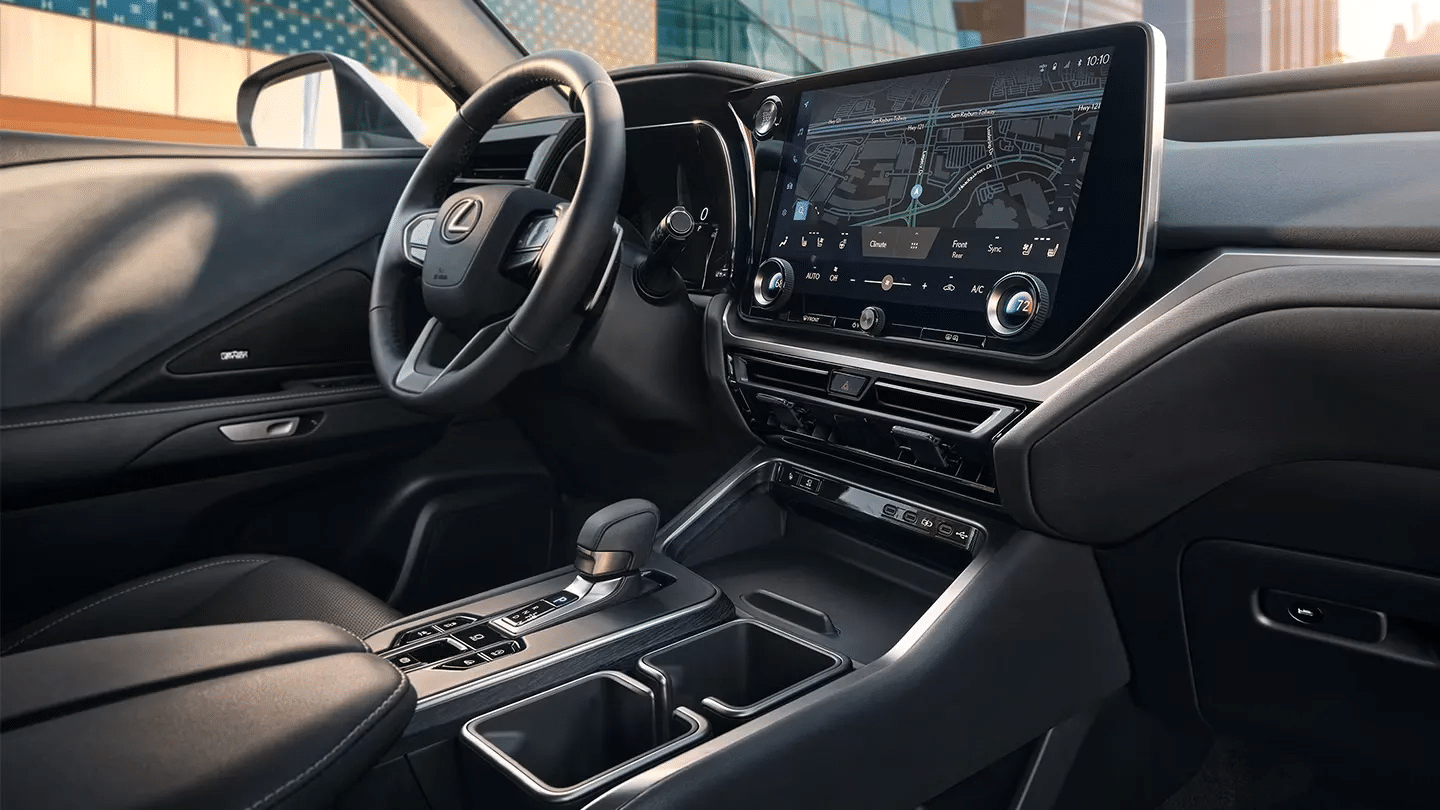 2026 Mercedes-Benz GLB 250 interior showcasing its spaciousness and modern design.